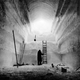 An actual photo of the base, showing tunnel excavation by the Army Corps of Engineers back in 1959. Photo Credit: Elmer Clark, U.S. Army Materiel Command Cold Regions Research & Engineering Laboratory